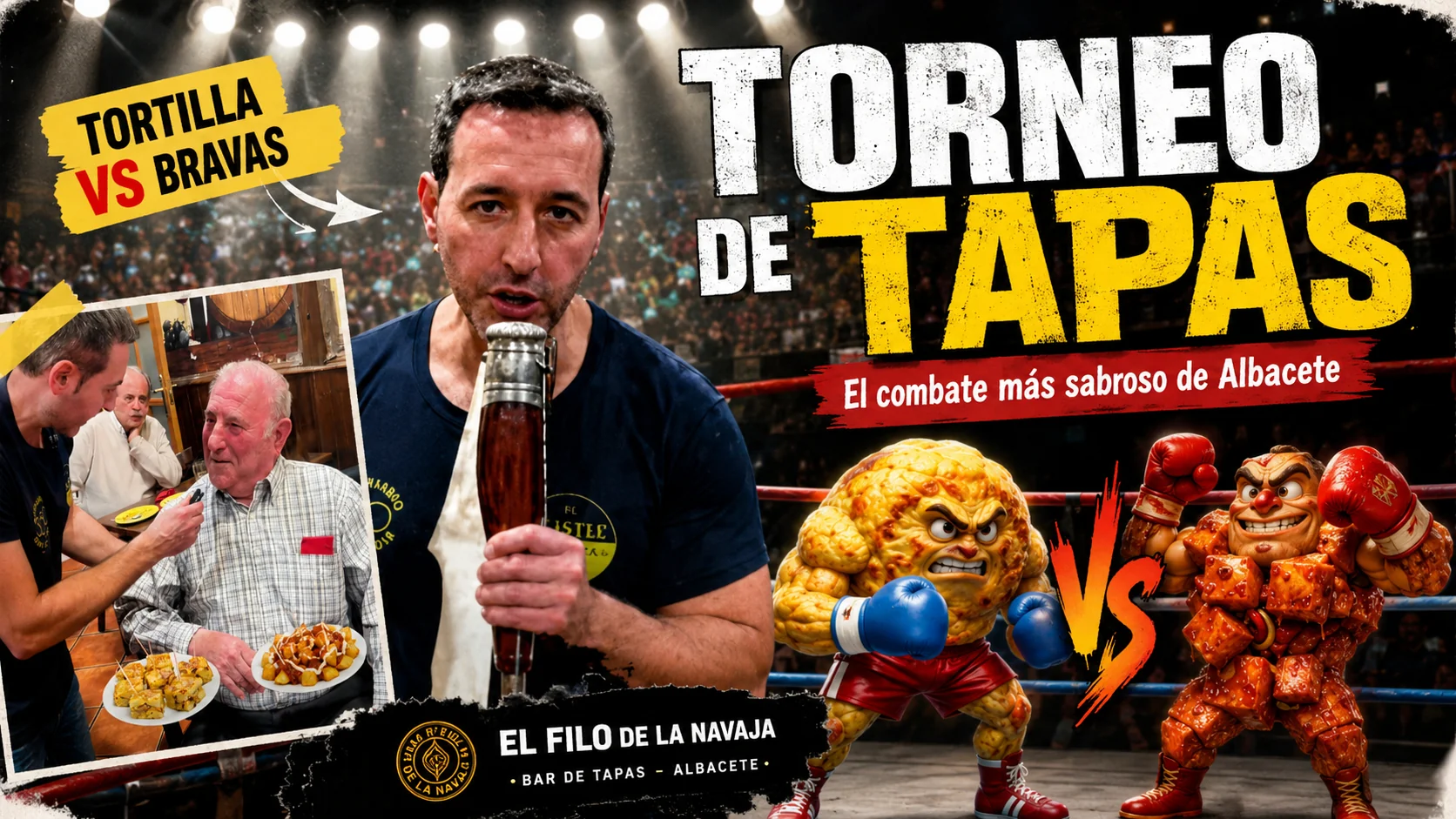 Torneo de tapas en El Filo de la Navaja en Albacete